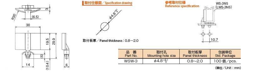 WSW-3特性