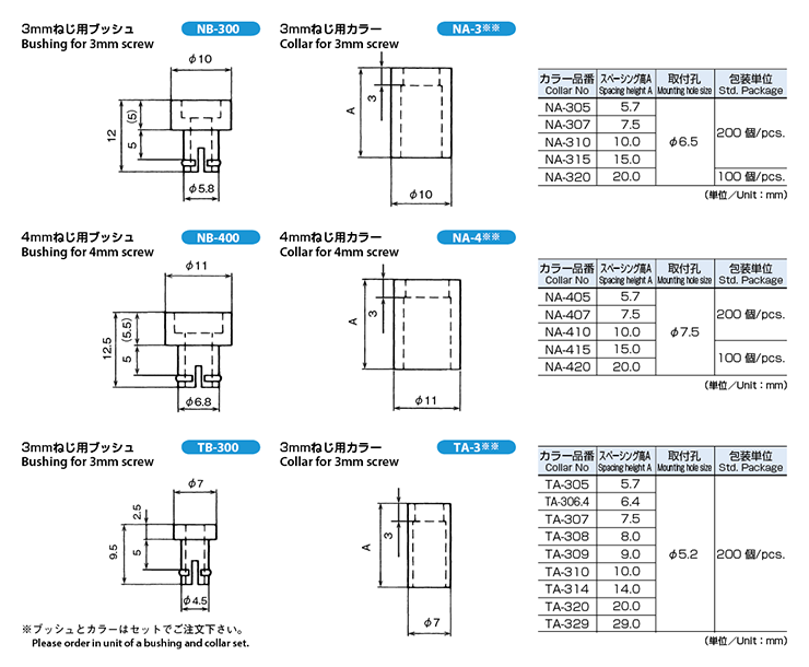 TA-3xx特性st